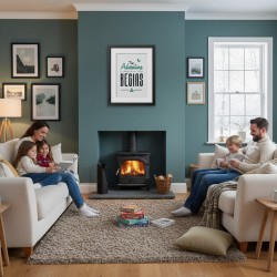 Affiche encadrée 'The Adventure Begins' - Optimisme et Style