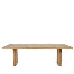 Table de jardin teck recyclé L245 10 places NONZA | Indoor/Outdoor