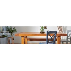 Table de jardin teck recyclé L245 10 places NONZA | Indoor/Outdoor
